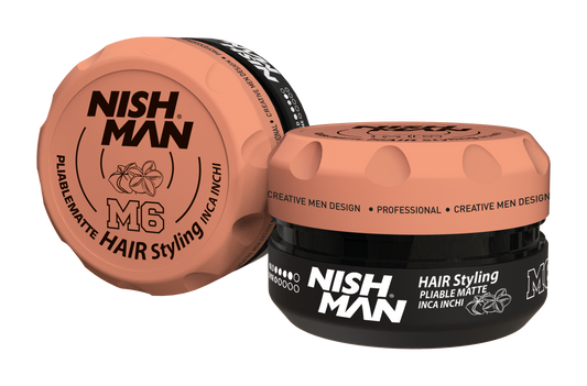 Nishman Cera Mate Para Peinar El Cabello Incha Inci M6 100 ml
