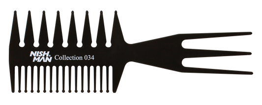 Peine De Carbono Antiestático Nishman 034