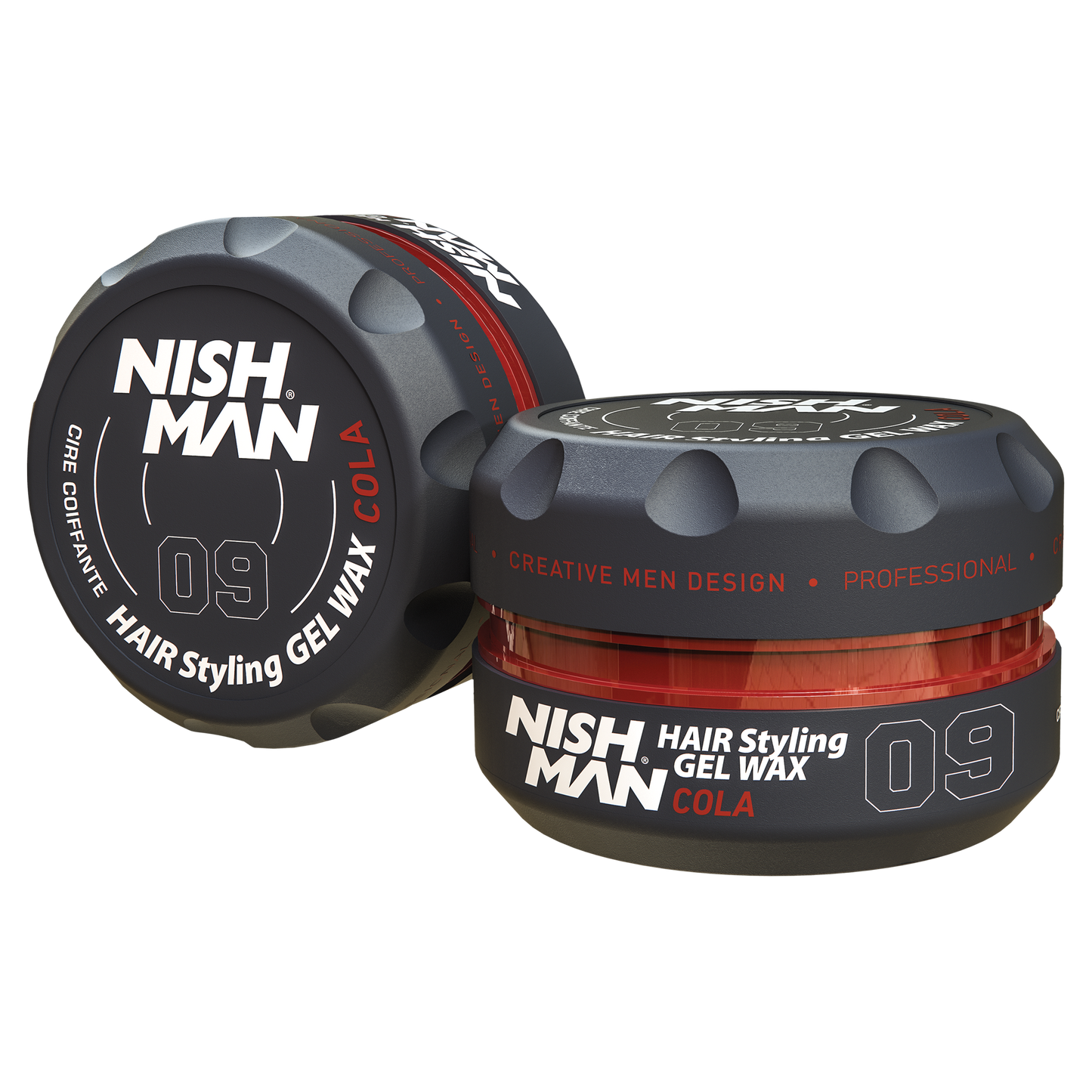 Nishman Cera Brillante Para Peinar El Cabello No.09