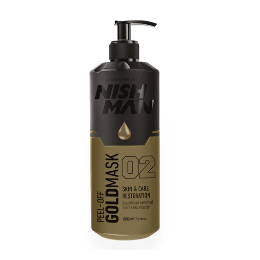 Nishman Mascarilla Facial Peelable Oro 200 ml