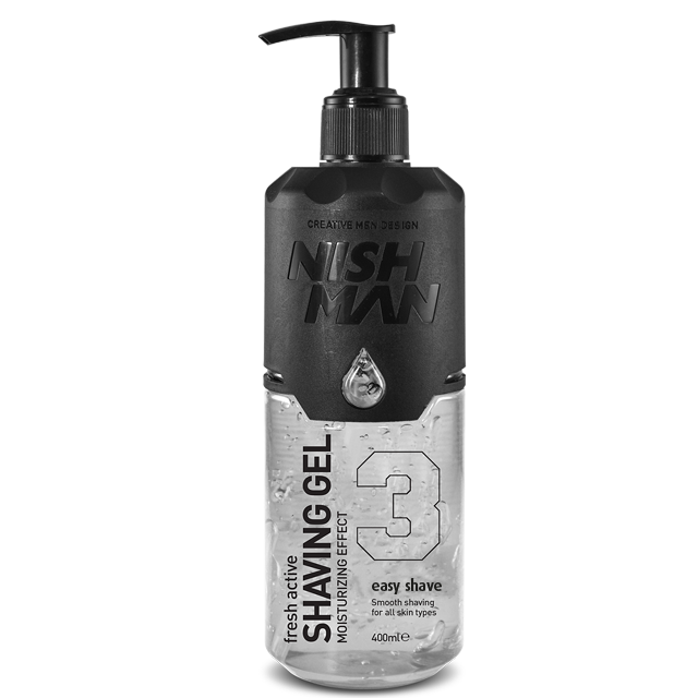 Nishman Gel de Afeitado Transparente 400 ml