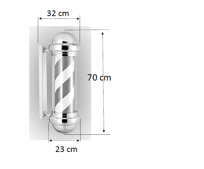 Polo Barbero Eco Cromo Tricolor