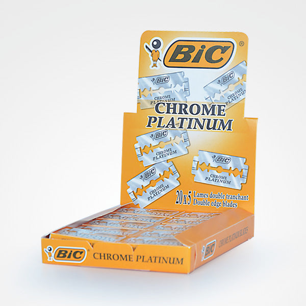 Hojas De Afeitar Doble Filo Bic 100 Unidades (5 X 20)