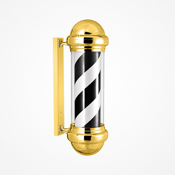 Barber Pole Gold 73*23*31Cm Bifull