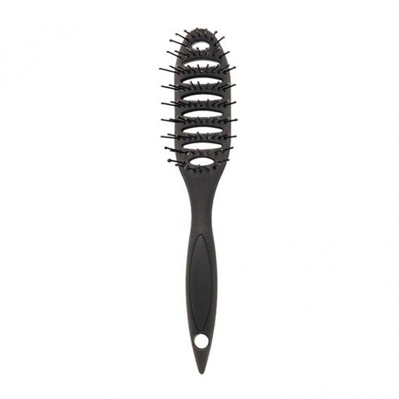 Cepillo Esqueleto Basic Curvado Negro
