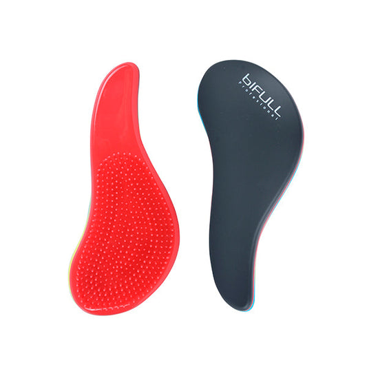 Cepillo Desenredante Tacto Gomoso Detangler Hair Soft Touch Negro Bifull