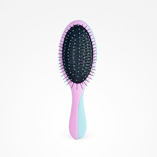 Cepillo Y Espejo Magnético Duo Rosa-Verde Bifull