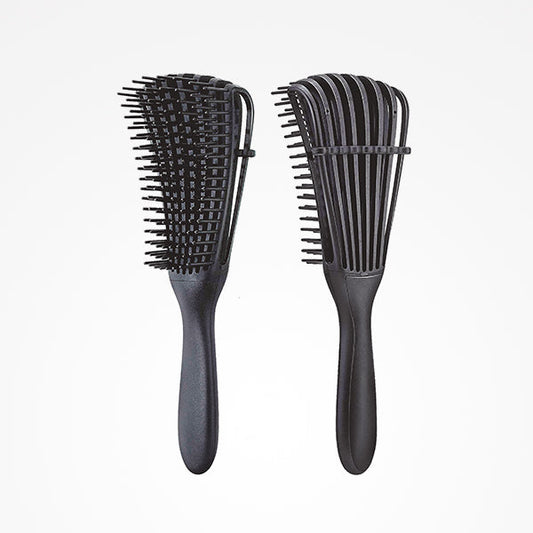 Cepillo Desenredante Rizos Negro Deren Curls