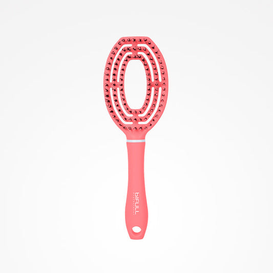 Cepillo Ovalado Saturno Rosa