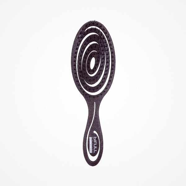 Bio Spiral Nature Colour Coffe Cepillo Ecológico Con Cerdas Anti Nudo (Bifull)