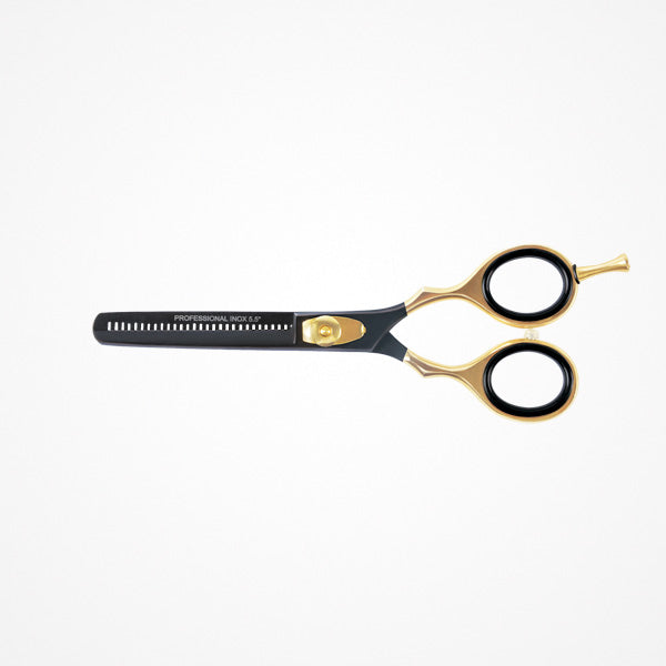 Tijera Black And Gold Esculpir 5,5''