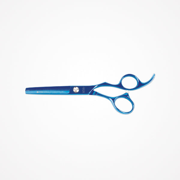 Tijera De Esculpir Futura Line Blue 5,5" Bifull