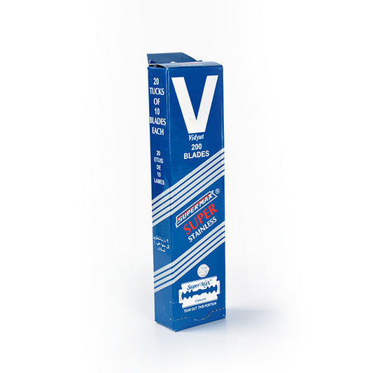 Torre 200 Unds Cuchillas Desechables Doble Hoja Super Max  Bifull