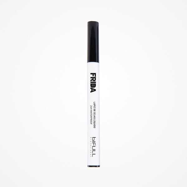 Lápiz De Cejas Líquido Frida 4 Puntas 24H Waterproof Negro Bifull