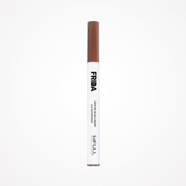 Lápiz De Cejas Líquido Frida 4 Puntas 24H Waterproof Marrón Claro Bifull
