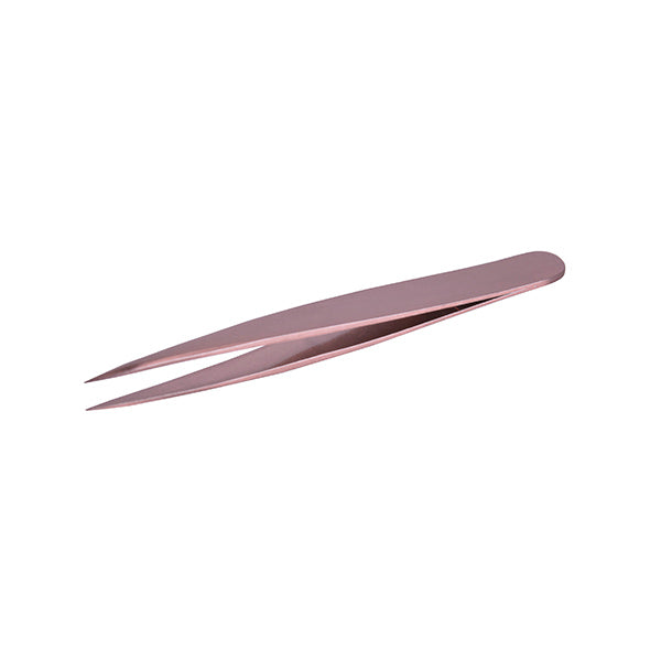 Pinza Ergonómica Punta Fina 9.5Cm Pink Bronze Bifull
