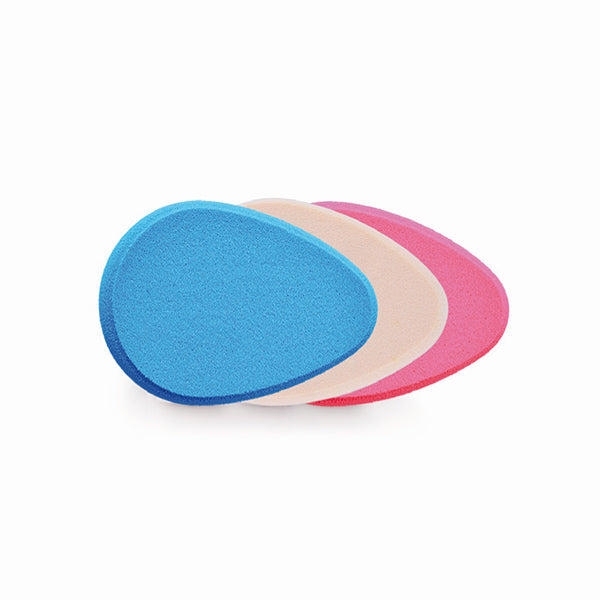 Set 3 Esponjas Maquillaje 7 X 5Cm Basic Colors Bifull