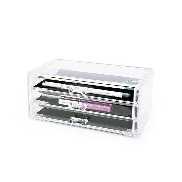 Organizador 3 Cajones Transparentes Treasure Bifull