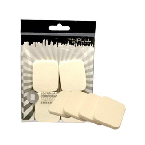 Esponjas Maquillaje Corporal 4 Uds. (5,5 X 4,5 Cm) Bifull