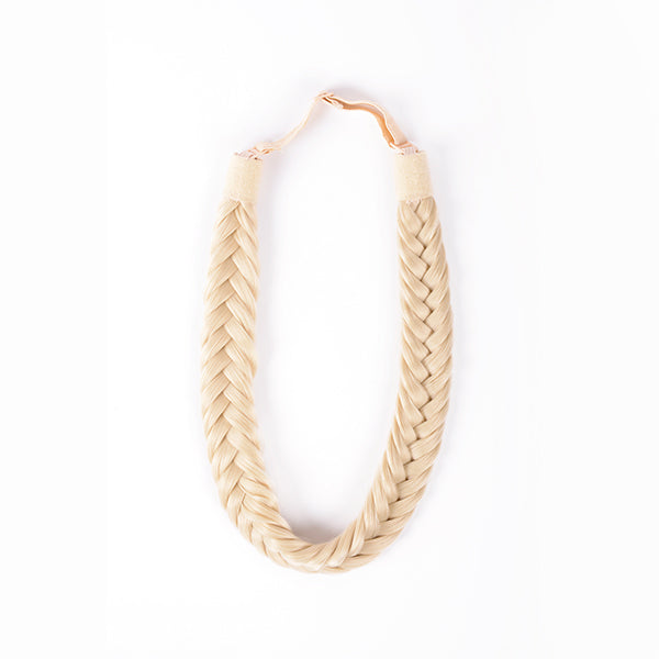 Trenza Grande Mod 613C Rubio Platino Ceniza