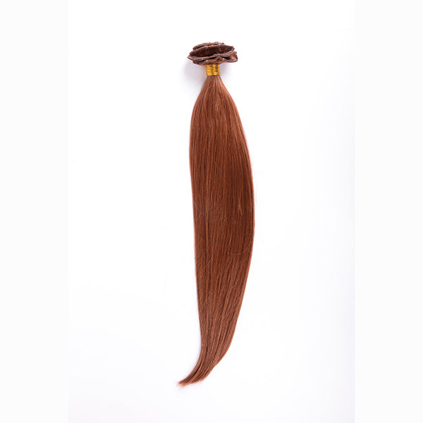 Extension 50Cm Lisa Mod 30 Rubio Claro Dorado Cobrizo