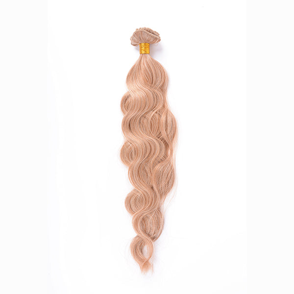 Extension 50Cm Rizada Mechas Mod 27-613 Rubio Claro/Rubio Platino Natural
