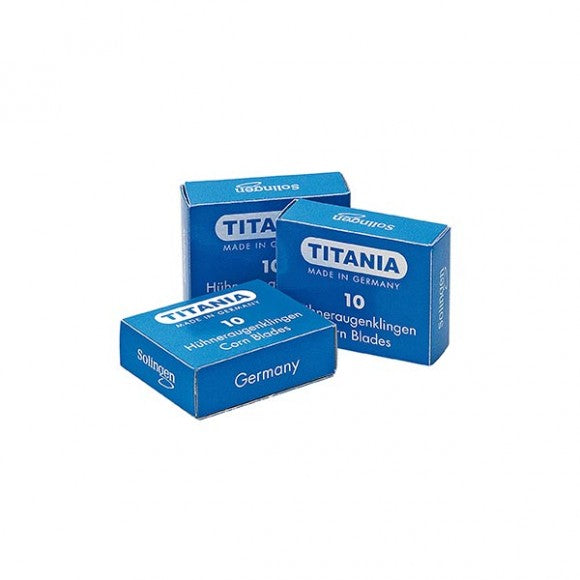 Hojas De Recambio Corta Callos Pack 10 Cajas Titania