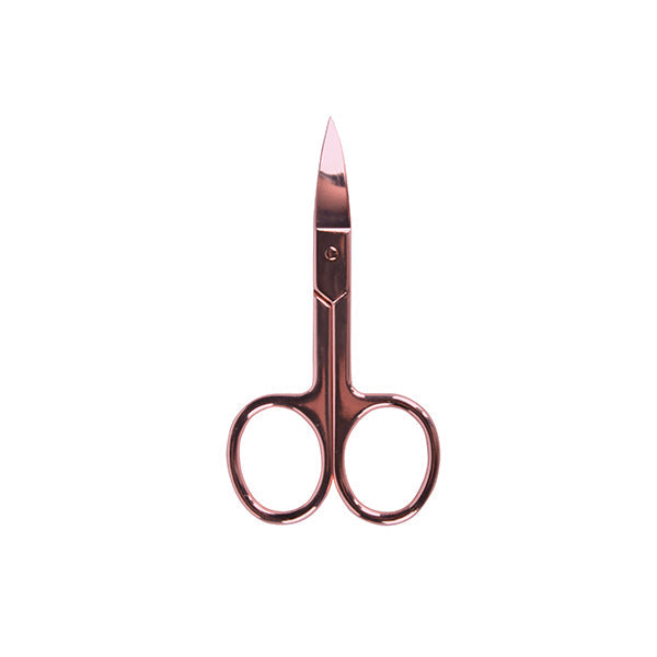 Tijera Manicura Curvada 9.3Cm Pink Bronze Bifull