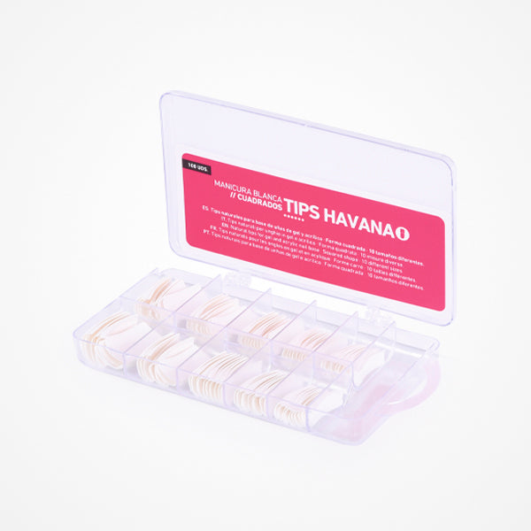 Tips Havana 100 Uds Naturales Con Forma Cuadrada Bifull