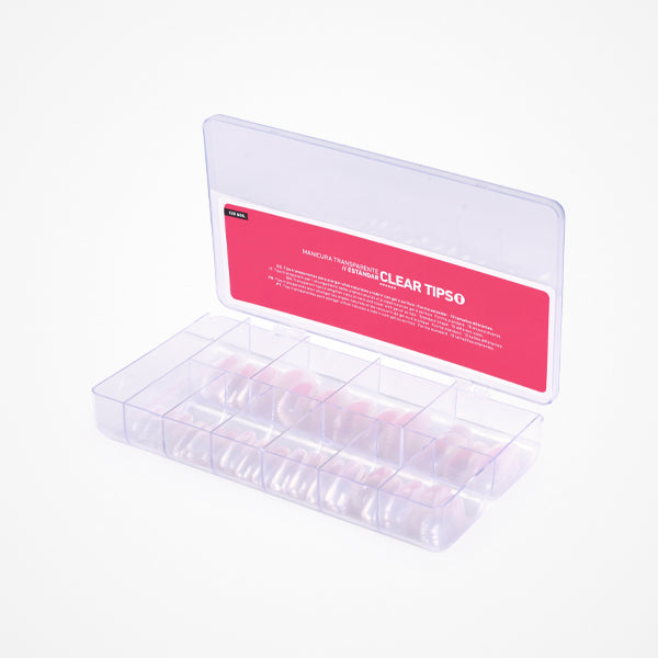 Clear Tips 520 Uds Transparentes Con Forma Estándar Bifull