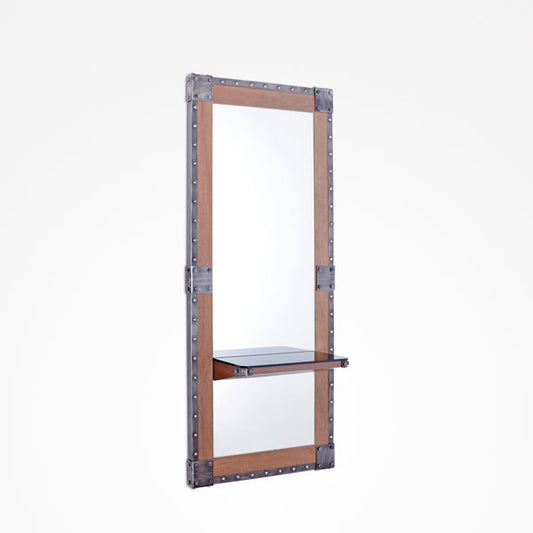 Tocador Cuadrado Madera Y Metal Varys + Leja