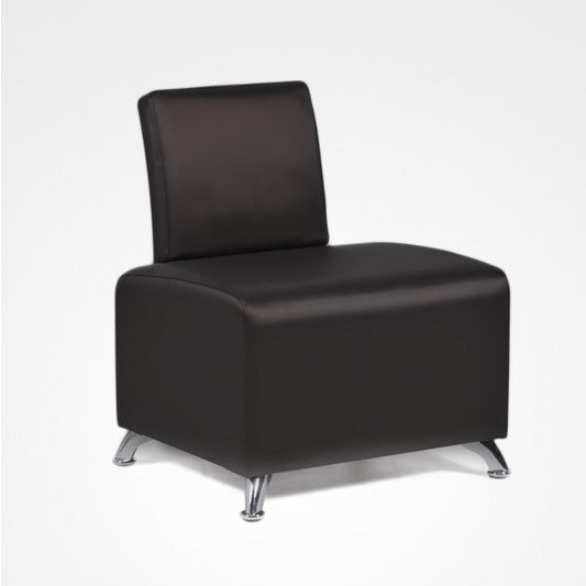 Sillón De Espera Selene Black Bifull