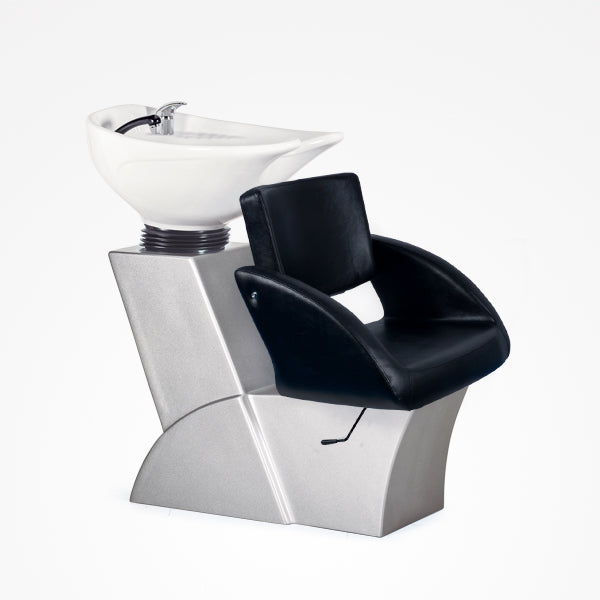 Lavacabezas Perth Sillón Sirius Negro Con Respaldo Inclinable