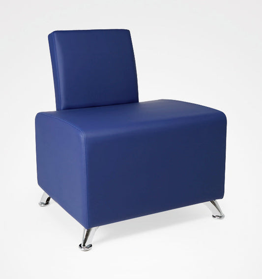 Sillón De Espera Selene Azul Bifull