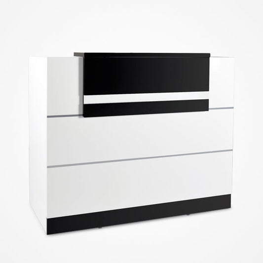 Recepción Barbados Color Blanco/Negro