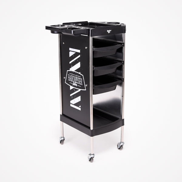 Carrito Auxiliar Gamma Negro