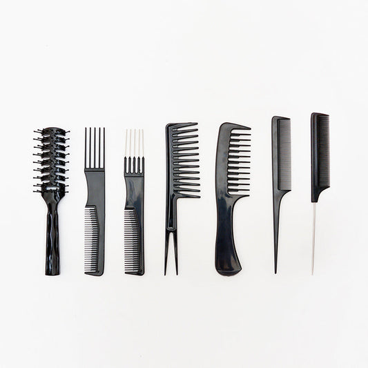 Set 7 Peines Y Funda Gea Black Bifull