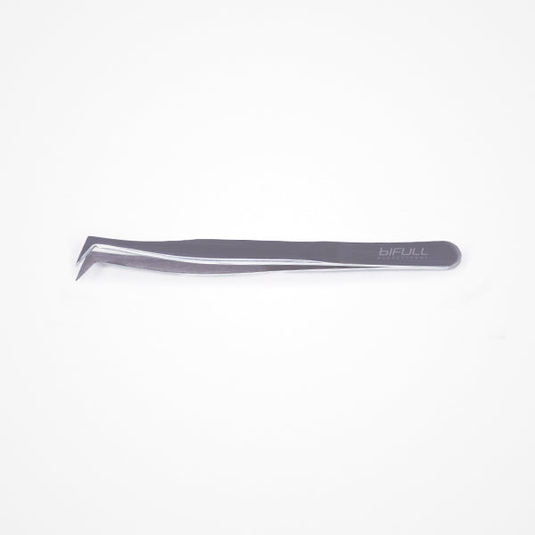 Lashy L-Tweezers · Pinza Extensiones De Pestañas Punta Hacha (11,3 Cm)