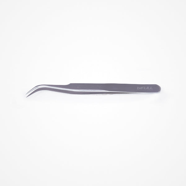 Lashy C-Tweezers · Pinza Extensiones De Pestañas Punta Curvada (11,8 Cm)