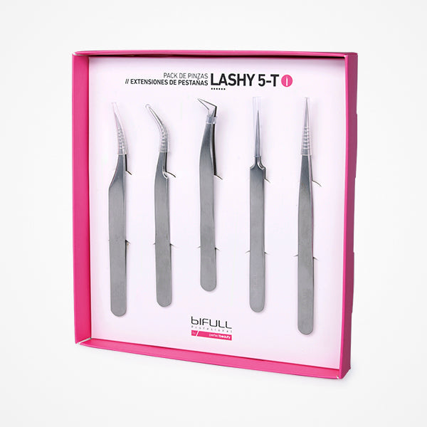 Lashy 5T · Pack De Pinzas Para Extensiones De Pestañas (Pack 5 Uds)