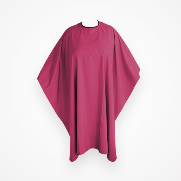 Capa De Corte Basic Rosa Polyester Cierre Corchete 128*148Cm Bifull