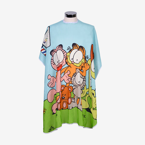 Capa De Corte Infantil Garfield & Friends Cierre Gancho 120X90Cm