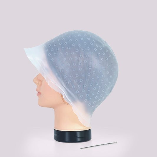 Gorro Mechas Silicona Transparente Perforado Gm03  Bifull