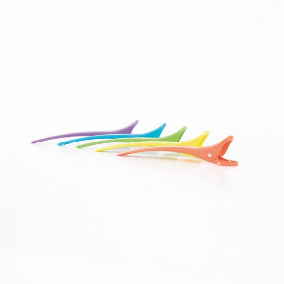 Bote Pinzas Pato Colores 24 Unds. Bifull
