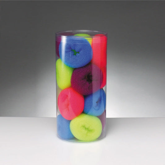 Bote 16 Rellenos De Moño Colores Variados Bifull