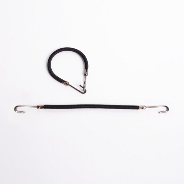 Coletero Con Gancho Negro Pack 12Uds Bun Hook Bifull