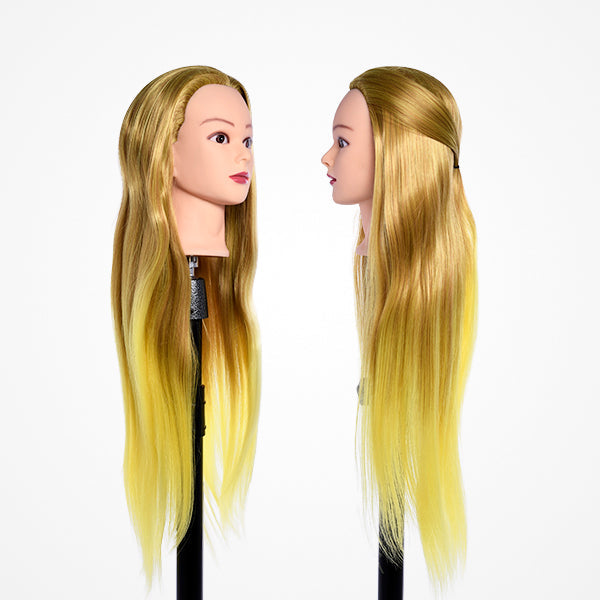 Cabeza Maniquí Mujer Fantasia Colorful Yellow Bifull