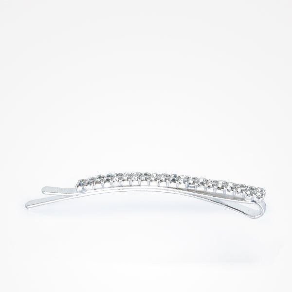 Horquillas Decoradas Diamonds Double Silver