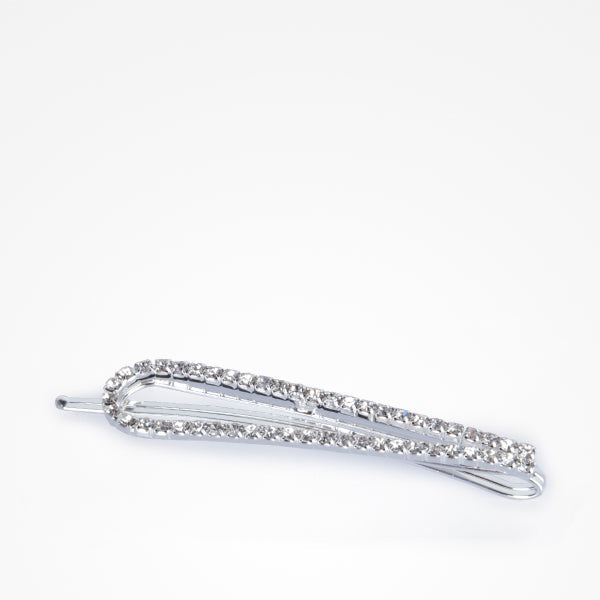 Horquillas Decoradas Diamonds Drop Silver