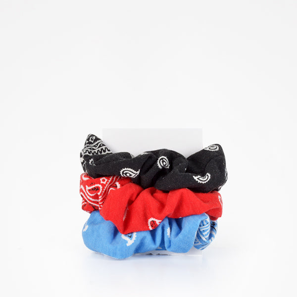 Coleteros Colores Hairband Lace Colors Pack 3 Unids Rojo-Negro Y Azul